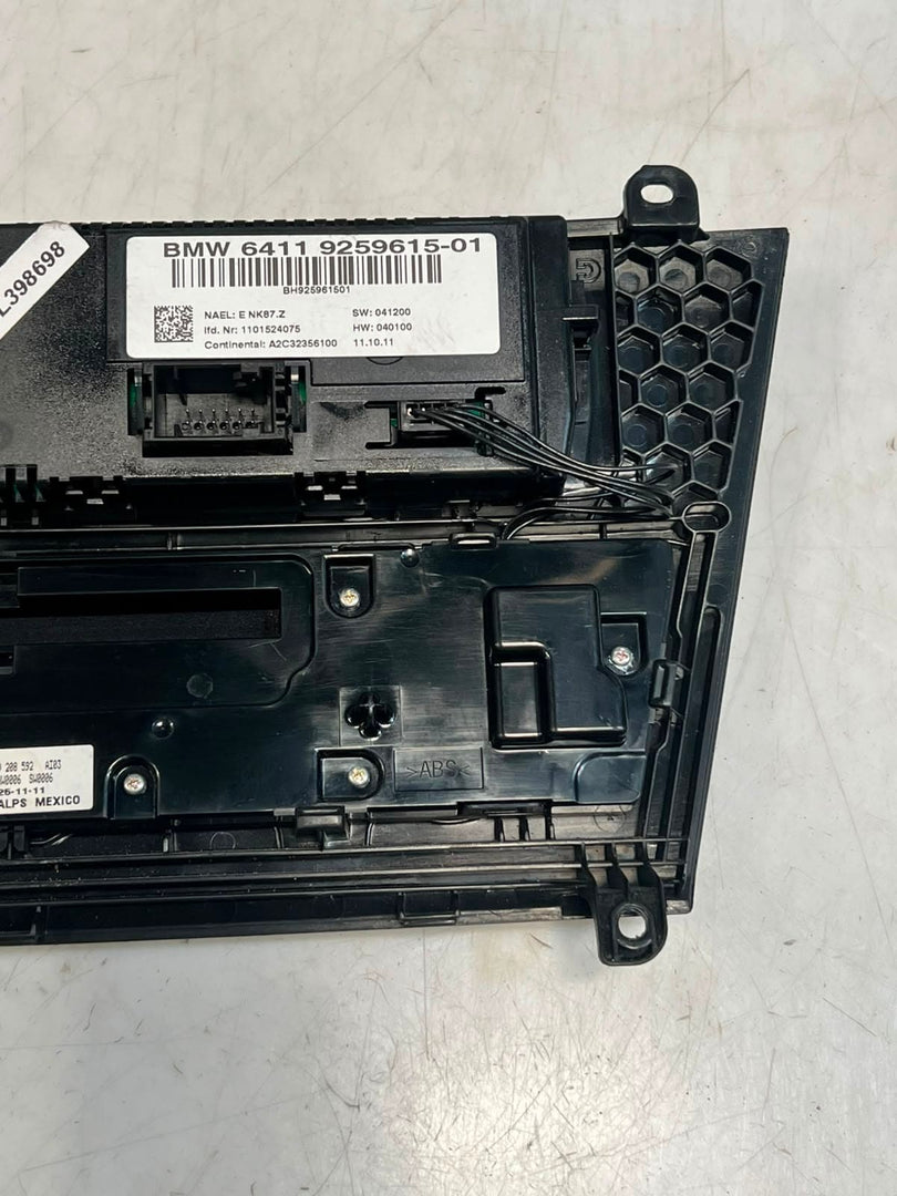 2012-2014 BMW X3 F25 X4 F26 A/C Climate Control PANEL Unit 9259615 OEM