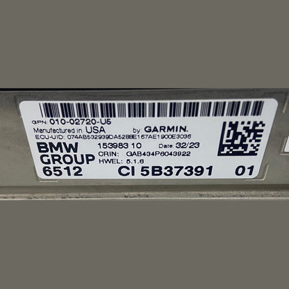 OEM BMW G07 X7  SA609 Audio Head unit MGU22 HU DAB USED 5B37391 01