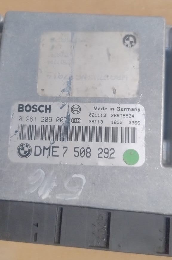 BMW E46 318I N42 ENGINE CONTROL UNIT ECU ONLY  DME 7508292 OEM