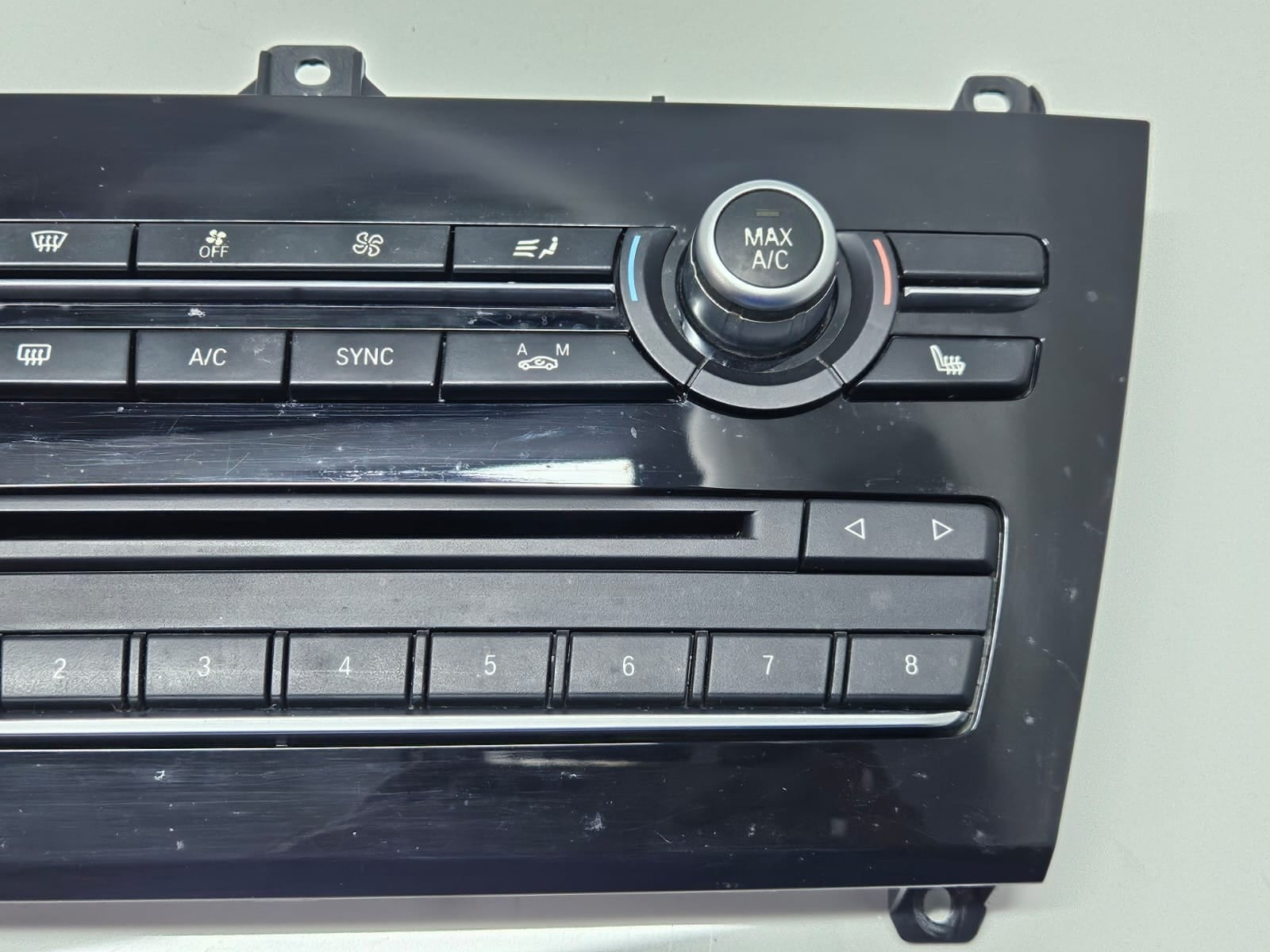 6825513-2010-2018 BMW X3 X4 F26 RHD Air Conditioning Heater Control Panel OEM