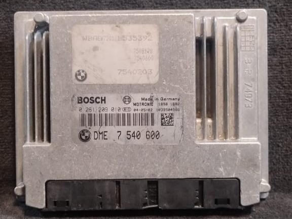 BMW E60 E63 E64 E65 X5 4.4i 4.5i DME N62 ENGINE CONTROL UNIT ECU ONLY - 7540600