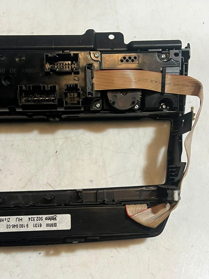 2007-2010 BMW X5 E70 X6 E71 Center Console Multi Switch UNIT PANEL 9180946 OEM