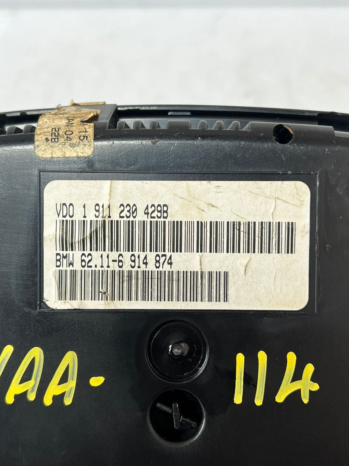 2002 BMW X5 E39, E38 SPEEDOMETER Instrument Cluster 6914874 OEM