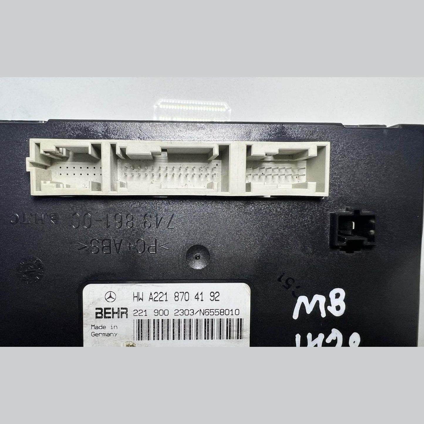 2007-2013 Mercedes-Benz S550 Hvac Heater Blower Motor Control Module A2218704192