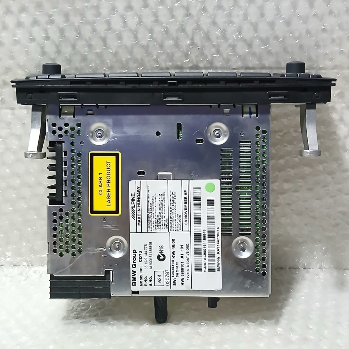 9144776 BMW 1 3 Series E87 E90 E91 Professional CD Player Radio Head Unit