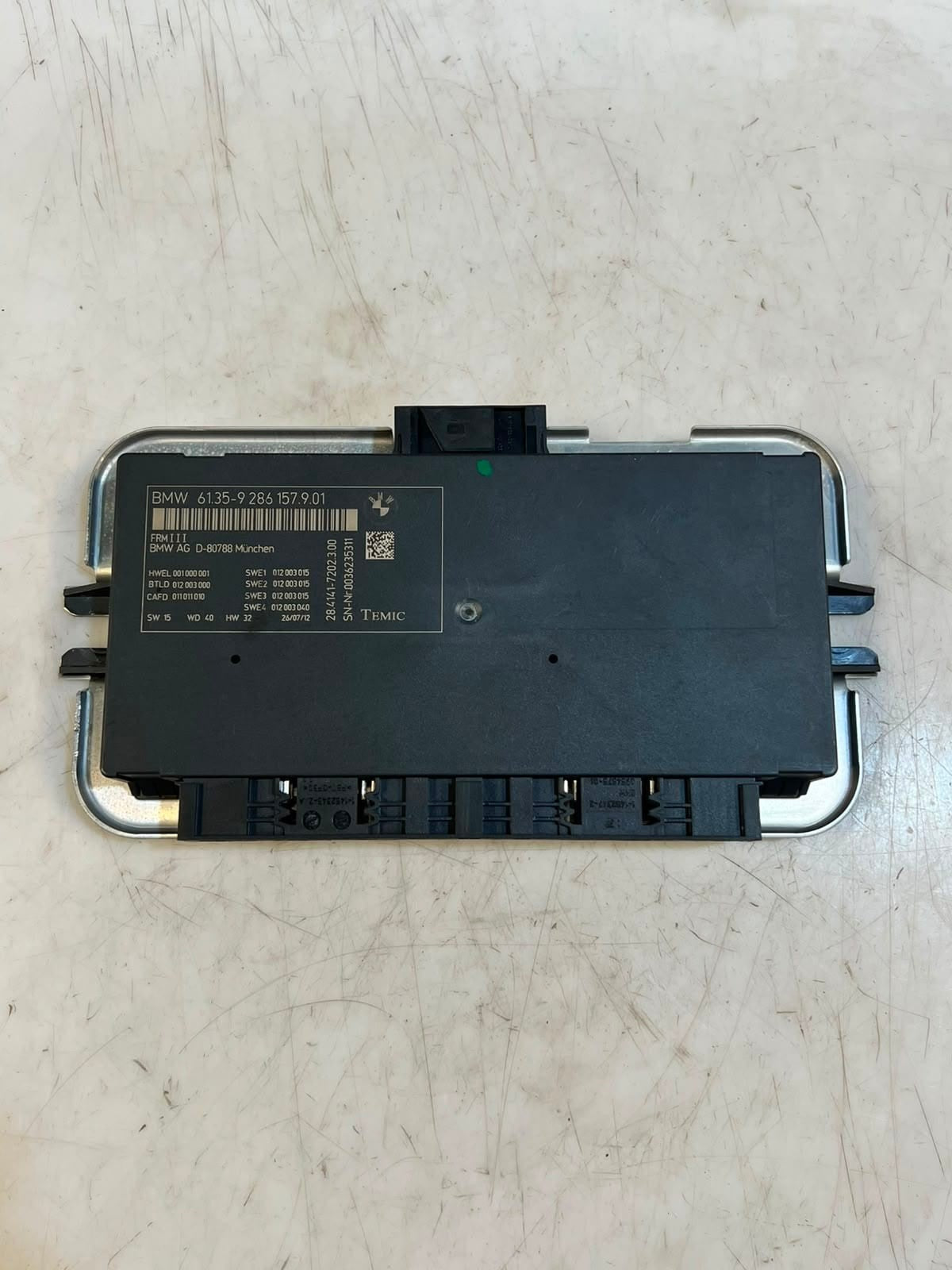 BMW X3 F25 X4 F26 FRM3 Footwell Light Control Module 9286157 OEM