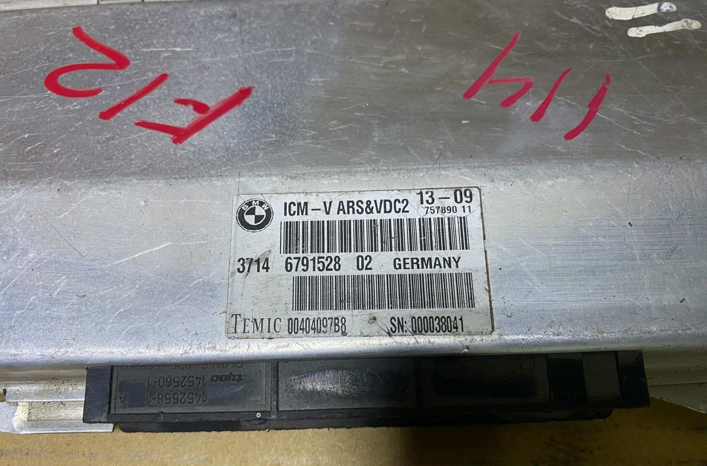 2009-2016 BMW 535i Control Unit Vdc 6791528 F07, F10, F11, F12, F13 and F01, F02