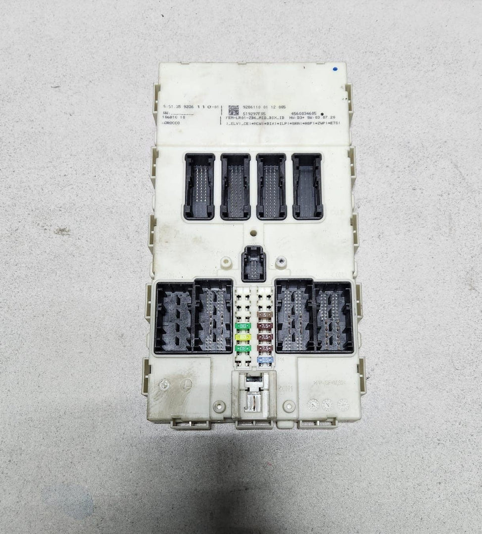 2012 BMW 328i Body Control Comfort Module 9286110