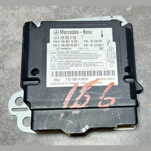 2013–2016 Mercedes-Benz W166 GL-Class SRS Control Module Unit A166 9001709 OEM