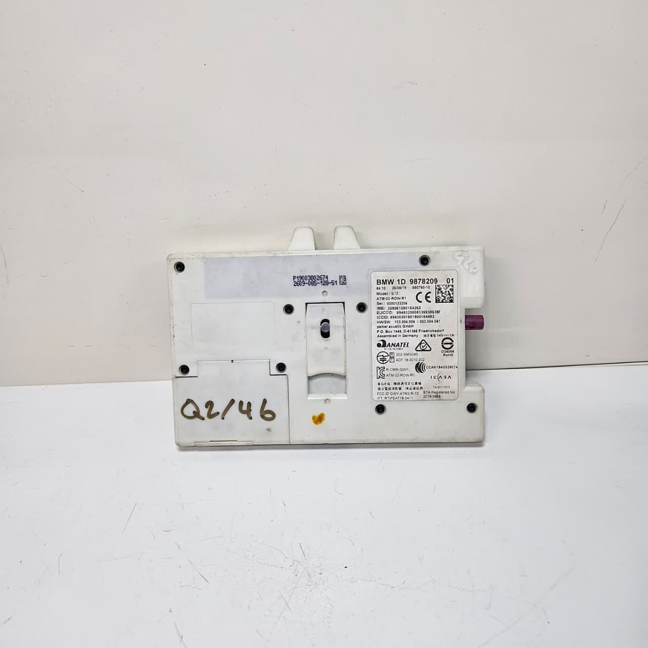 2020 BMW 3 Series G20 G21 330i GPS Antenna Module 9878209