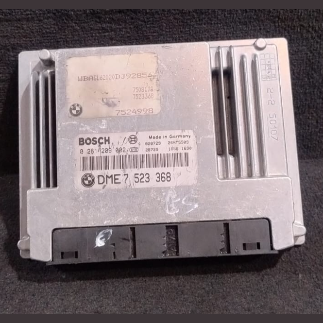 MW 7 SERIES E65 E66 N62 ENGINE CONTROL UNIT ECU MODULE ONLY DME - 7523368