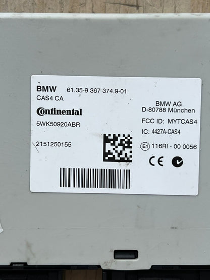 2015 BMW F10 B47 520I Engine Control Unit ECU SET+ CAS4 CA+ 1KEY 8588946