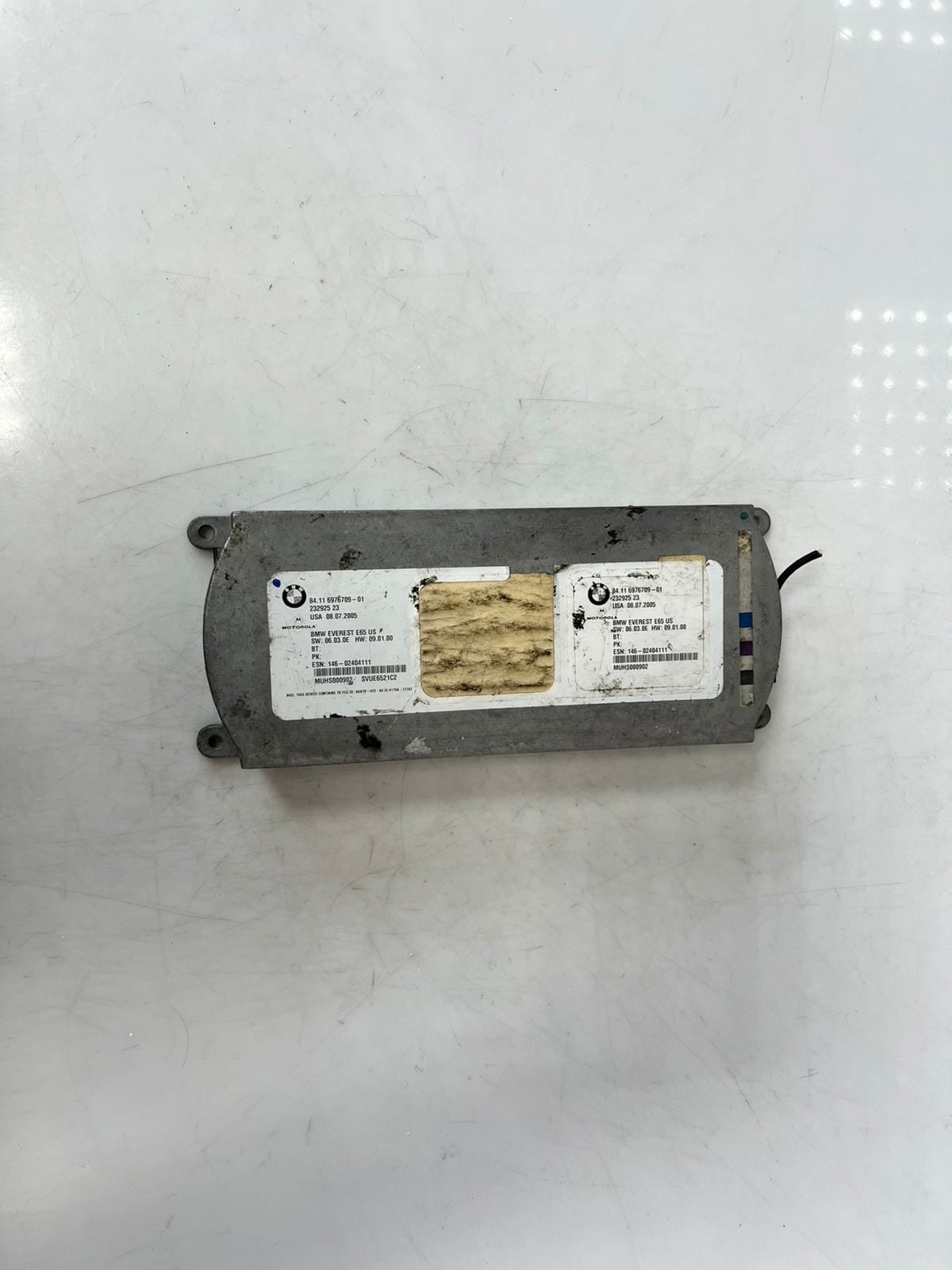 2002-2005 BMW 745i Bluetooth Control Module 6976709 OEM