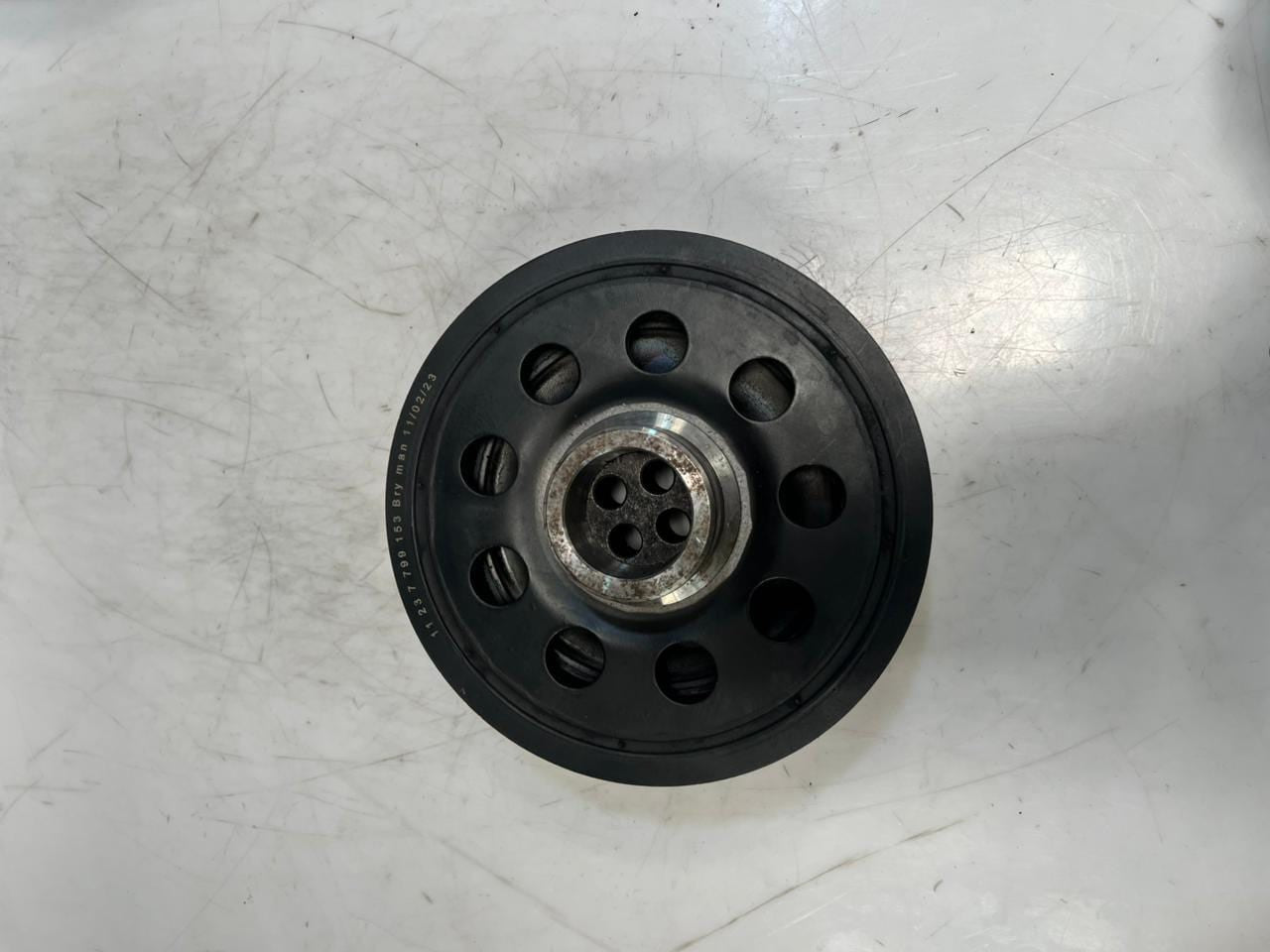 BMW N47D20A Crankshaft Pulley With Vibration Damper 7799153 OEM