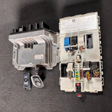 BMW 1 2 3 F20 F22 F30 1.8i B38 ENGINE CONTROL UNIT DME FEM KEY SET - 8674265