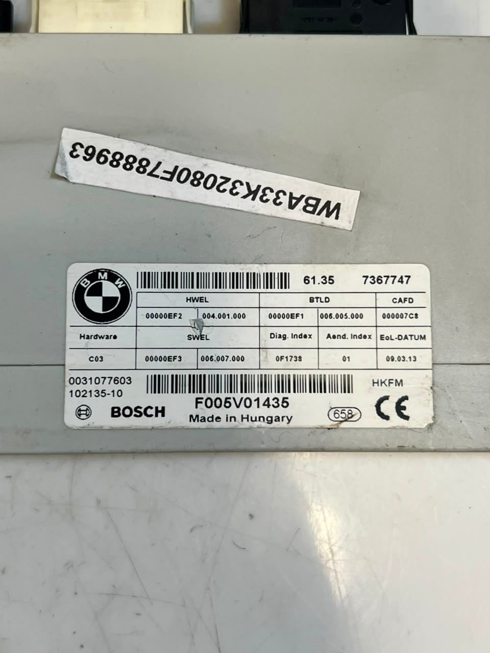 2012-2015 BMW 2' 3' X5 F30 F15 F45 F31 F35 Tailgate Control Unit 7367747 OEM