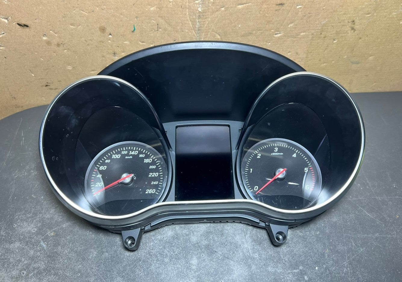 14-20 Mercedes-Benz W205 C-Class Instrument Cluster Speedometer A205 9001930 OEM
