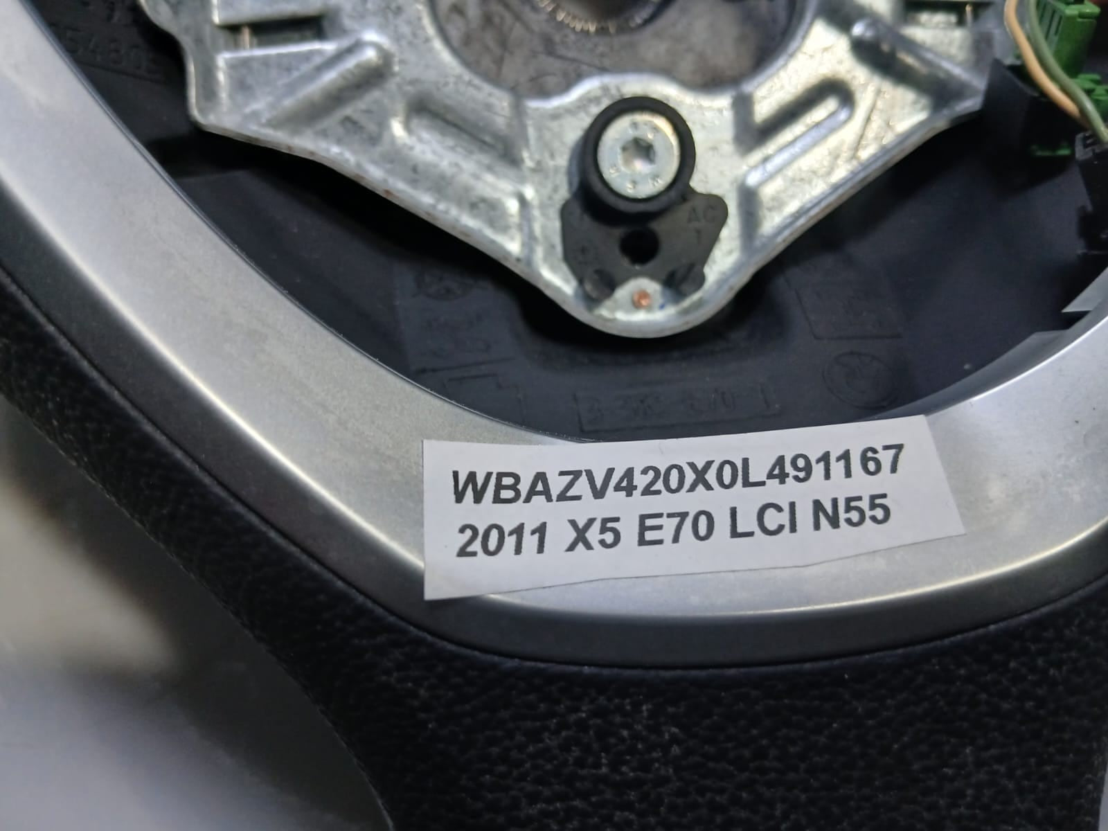 2010 BMW X5 E70 LCI Steering Wheel Multifunction Switch 9199424 OEM