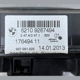 OEM BMW 3 F30, F80 Instrument Cluster Speedometer 9287494 Johnson Controls