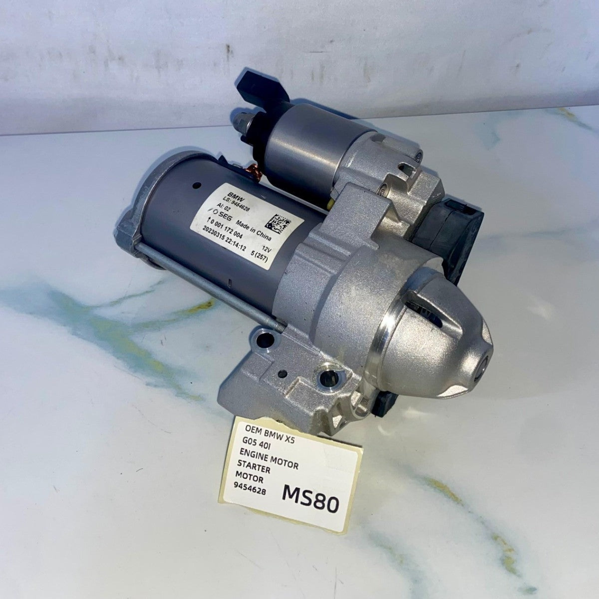 OEM BMW B58B30P 2023 TO 2025 X5 G05 40I ENGINE MOTOR STARTER MOTOR 9454628 20 km