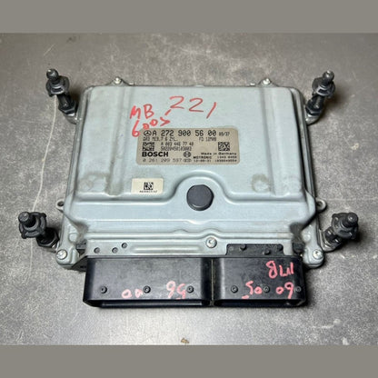 07-12 Mercedes W221 S-Class Engine Control Module Unit ECM ECU A272 9005600 OEM