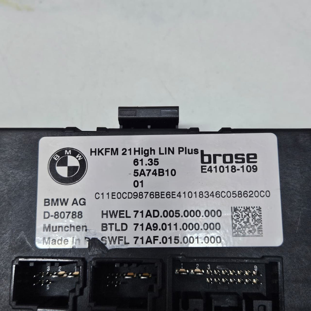 OEM BMW X5 G05 X6 G06 LCI models Tailgate Control Unit 5A74B10 OEM