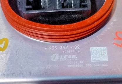 BMW G05 R LED HEADLIGHT CONTROL MODULE ADAPTIVE BALLAST US - 7933359