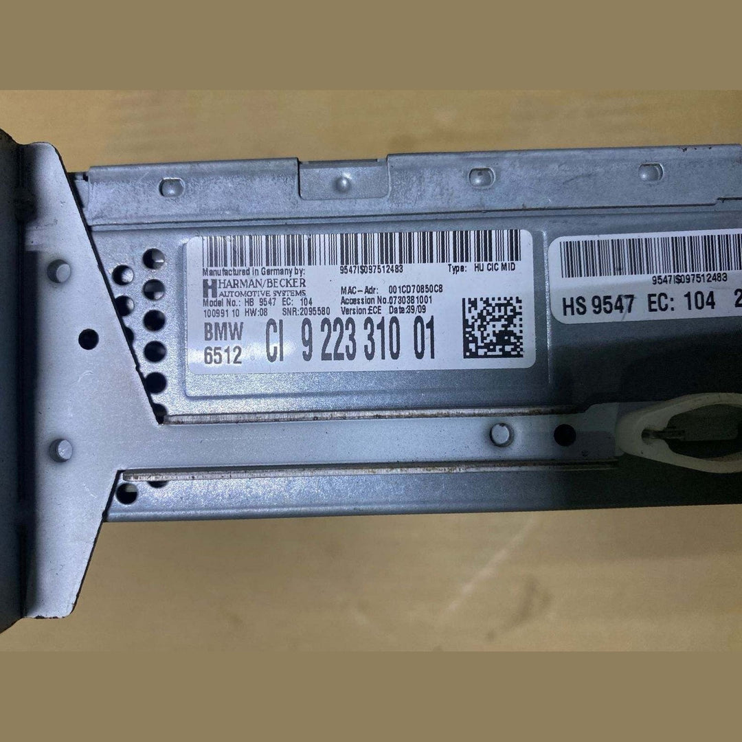 2006-2013 BMW X5 Car Infotainment Computer 9223310 X5 E70. CIC Radio Head Unit 
