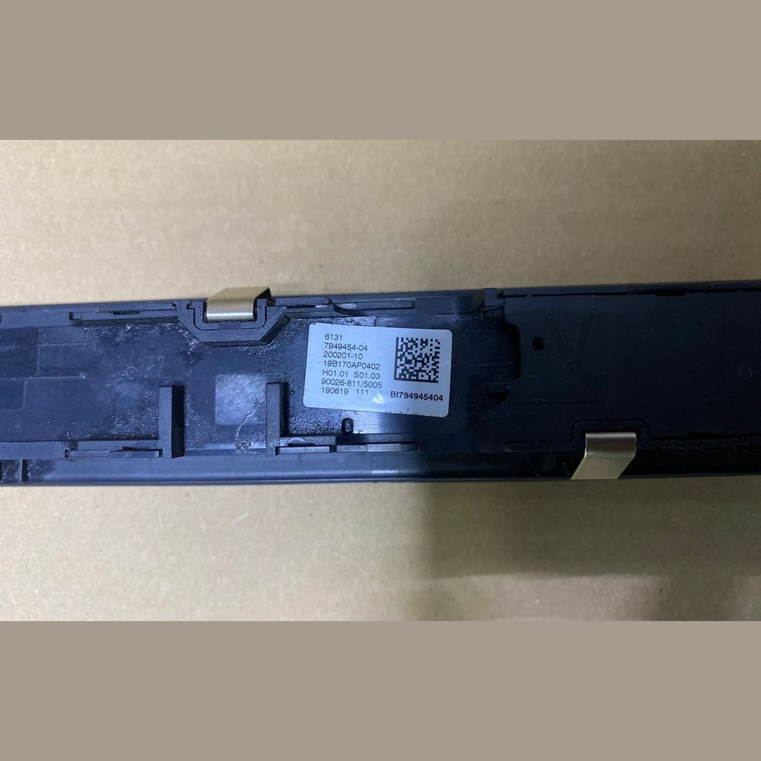 2019-2021 BMW 330i Audio Operating Unit 7949454 G20 G30 G42 G80 M3 G22 G26 G82 M