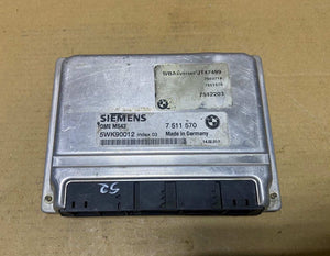 BMW 2001 530i -2002 Z3 Roadster 2.5i and Engine Control Unit 7511570