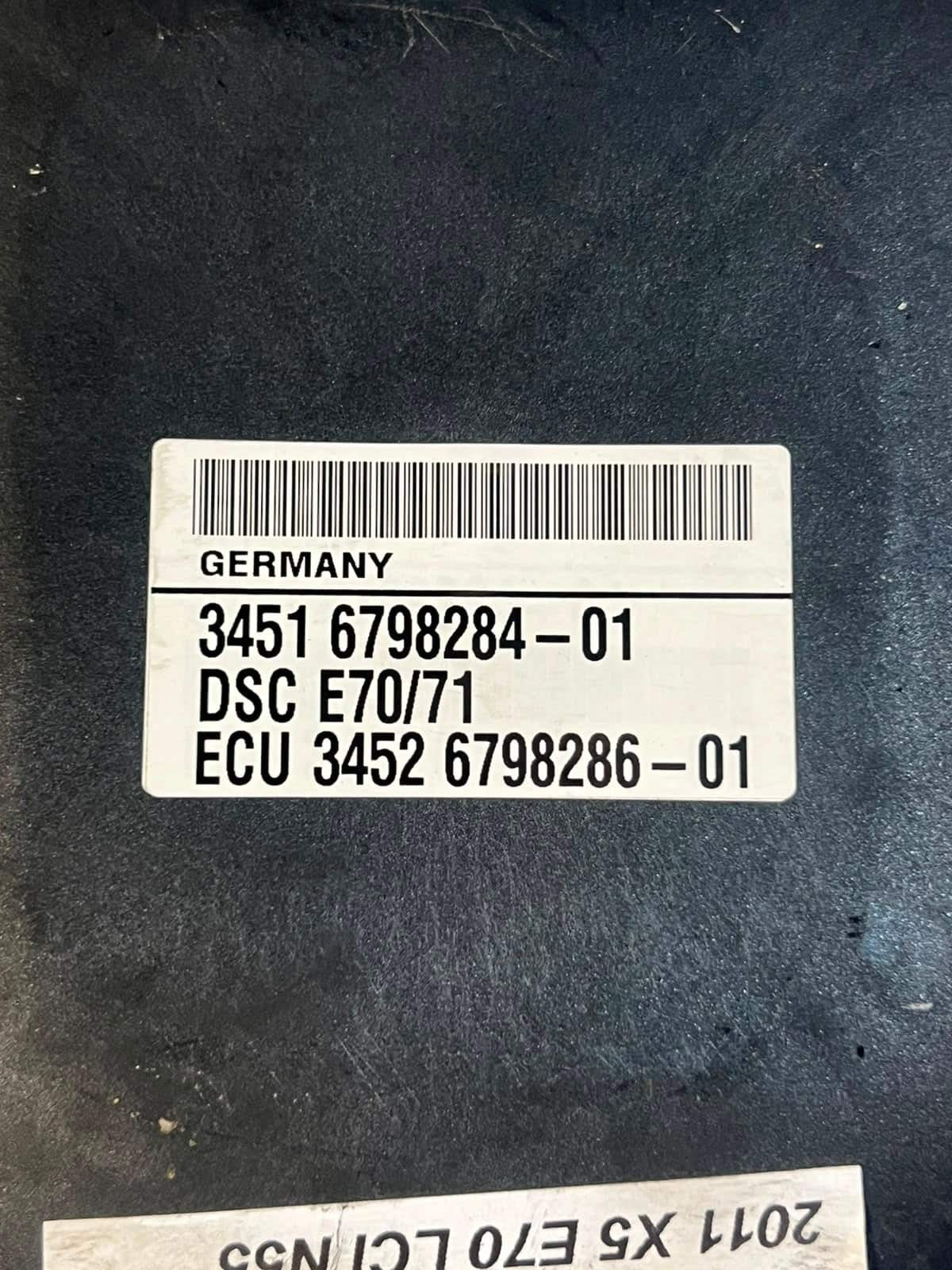2007-2013 BMW X5 E70 and X6 E71 ABS/DSC Hydraulic Pump Module 6798286 OEM