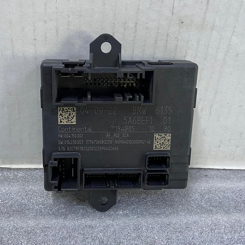 OEM BMW G70 FRONT DOOR PASSENGER SIDE CONTROL UNIT 5A6BEF1 CONTINENTAL BRAND NEW