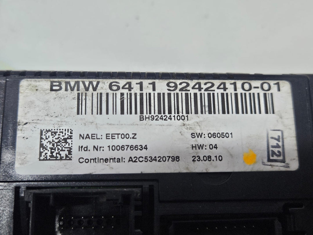 OEM 05-12 BMW E90 3 Series Climate Control Panel 9242410 
