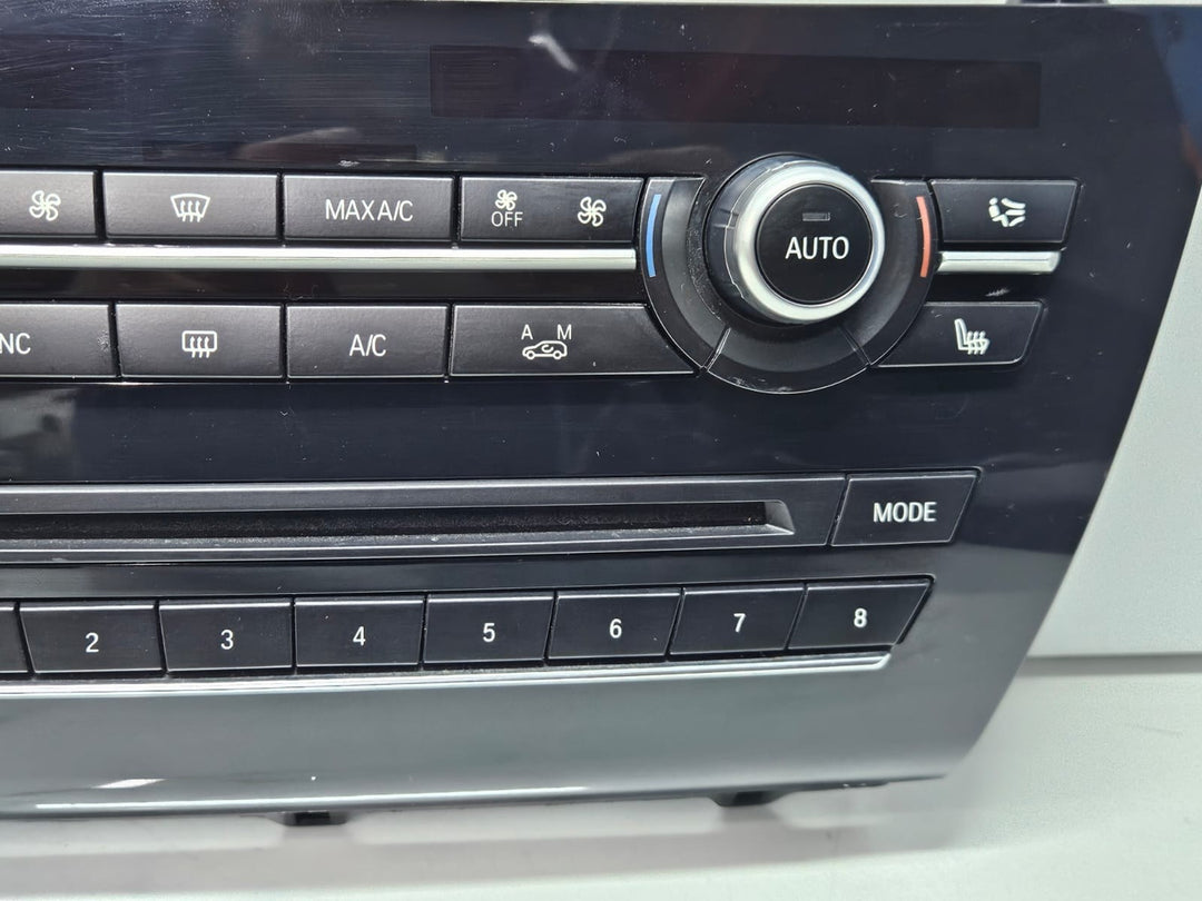 2016 BMW X5 F15 Front Climate Control Panel 6819735 OEM