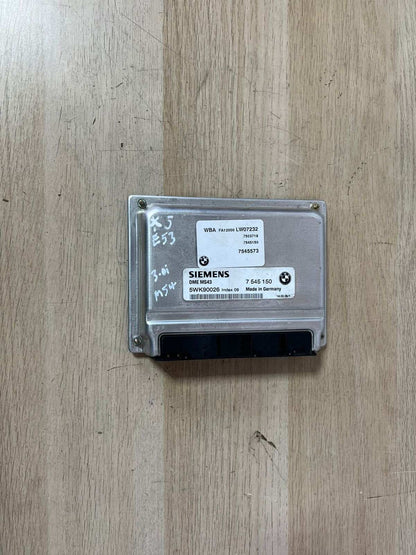 2003-2005 BMW 530i Engine Computer Module 7545150 E39 E46 MS43 M54 ECU