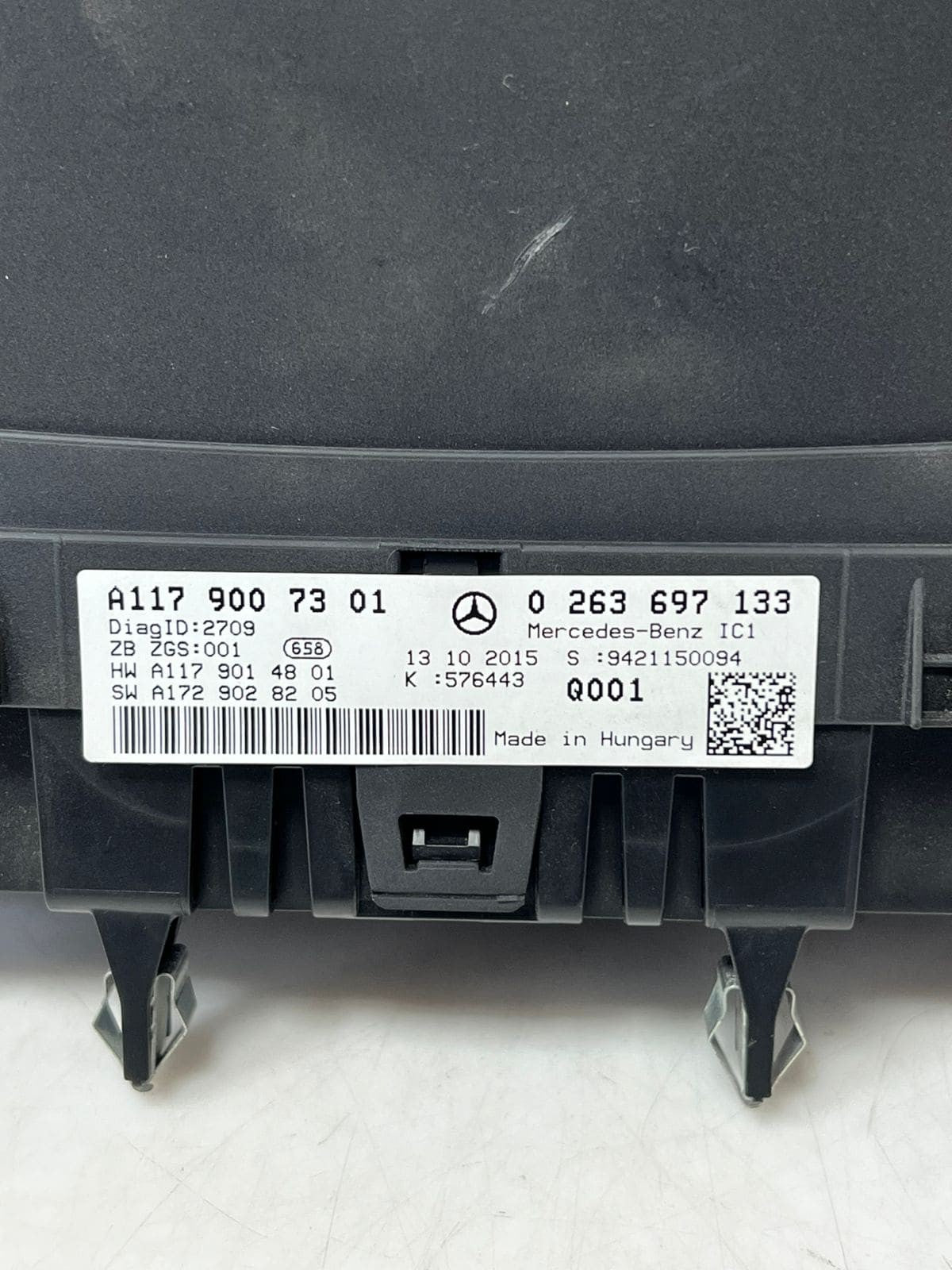 2015-2017 Mercedes-Benz CLA180 C117 X117 W117 Instrument Cluster A1179007301