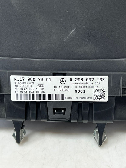 2015-2017 Mercedes-Benz CLA180 C117 X117 W117 Instrument Cluster A1179007301