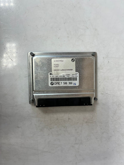 1999-2001 BMW 740i E39 M62 Engine Control Module SET DME + EWS + 1KEY 7506366