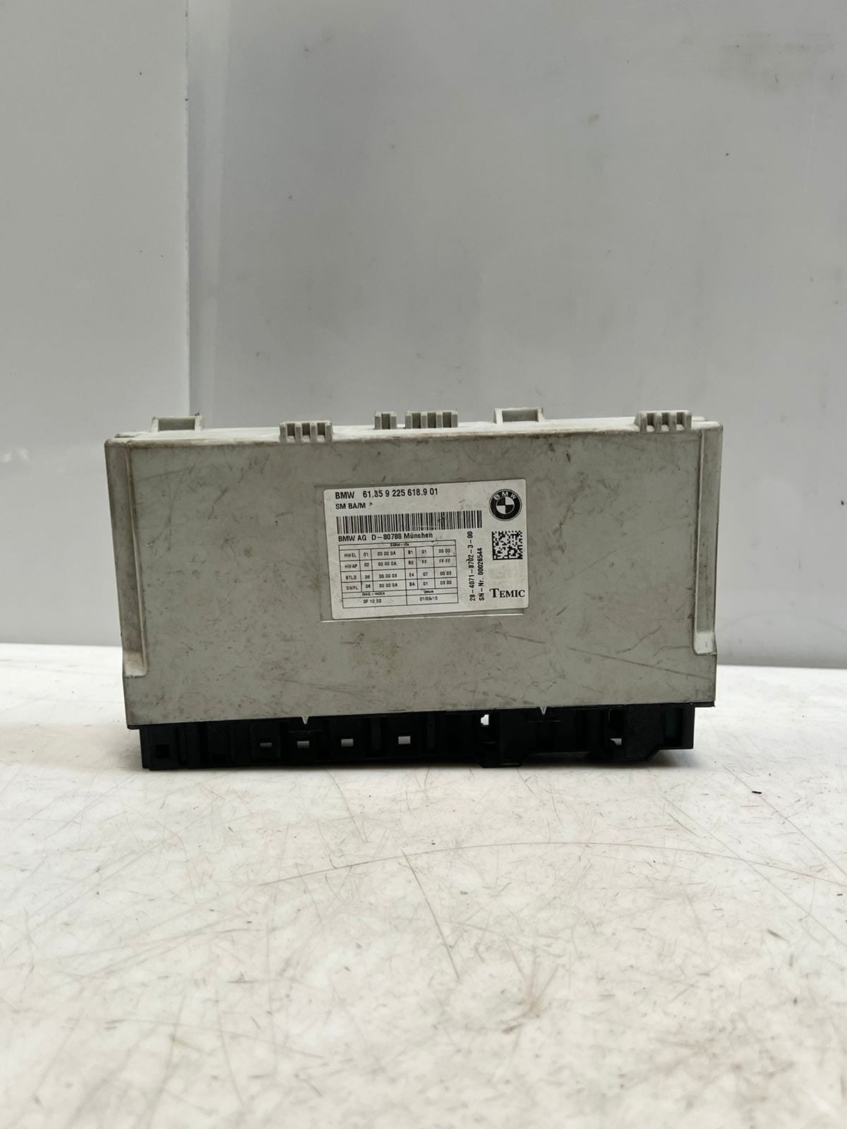 BMW F01 F10 SEAT CONTROL UNIT ECU ELECTRONIC MODULE MEMORY 9225618 OEM