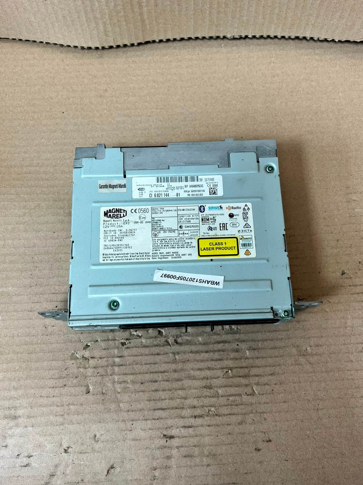 2021 BMW X1 F48 F49 Navigation System / Head Unit CD RADIO GPS 6821144 OEM