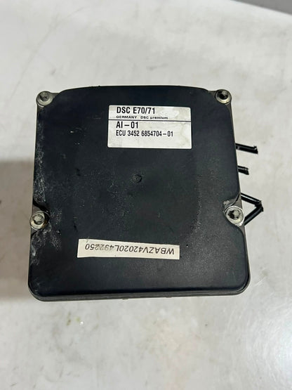2008 BMW X5 E70 3.0 Diesel 180KW ABS/DSC Pump Hydraulic Unit 6854704 OEM