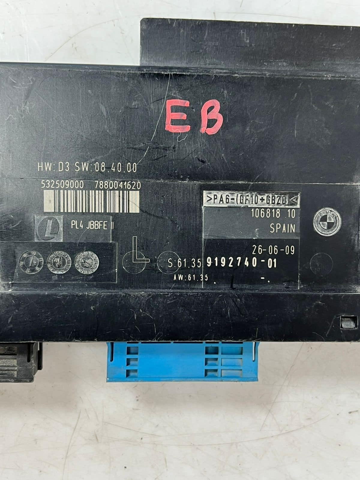 2007-2010 BMW X5 E70 X6 E8 Body Control Module BCM 9192740 OEM