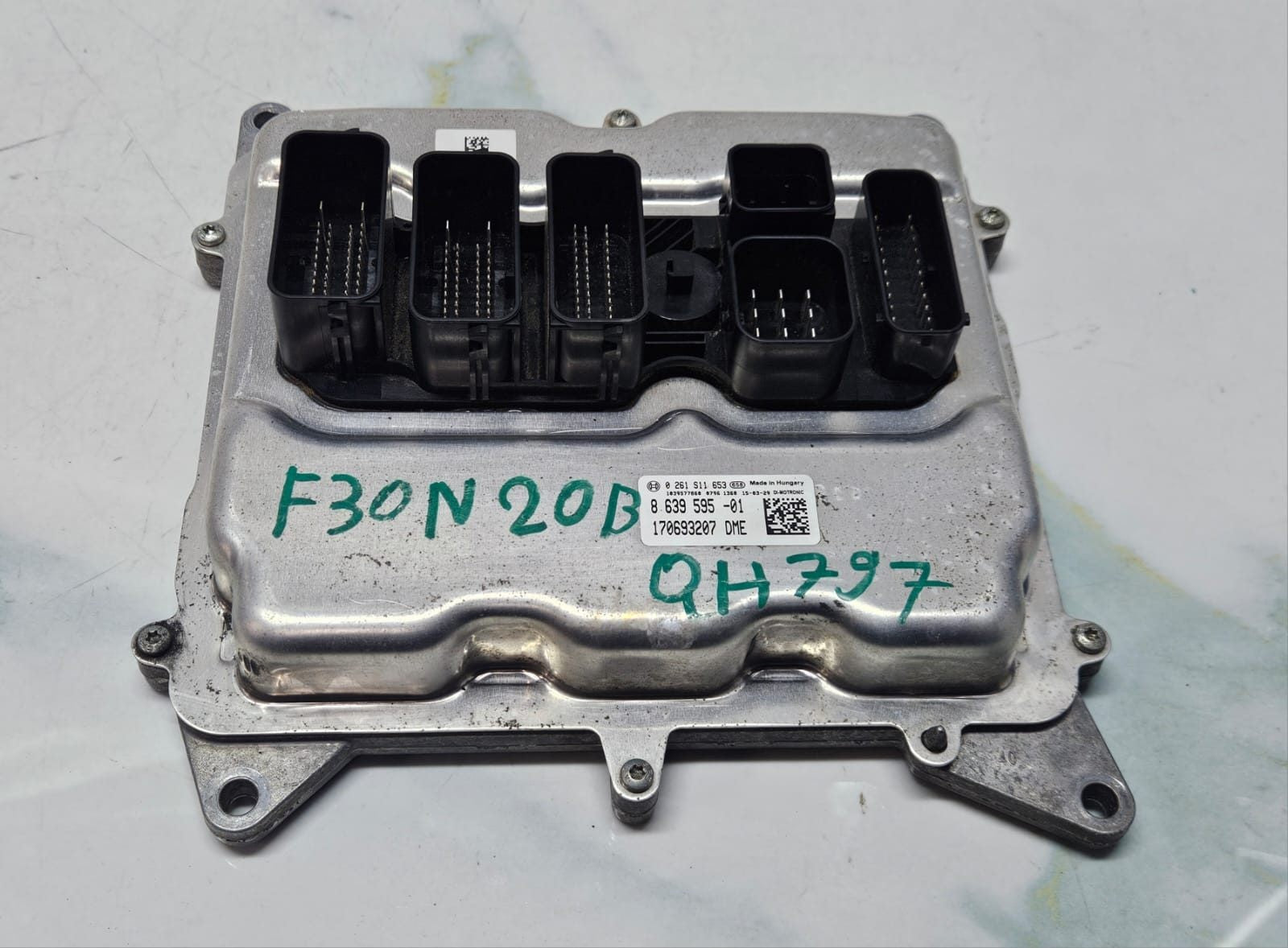 2011-2017 BMW X3 F30 F31 F32 F25 N20 Engine Control Unit SET DME 8639595 OEM