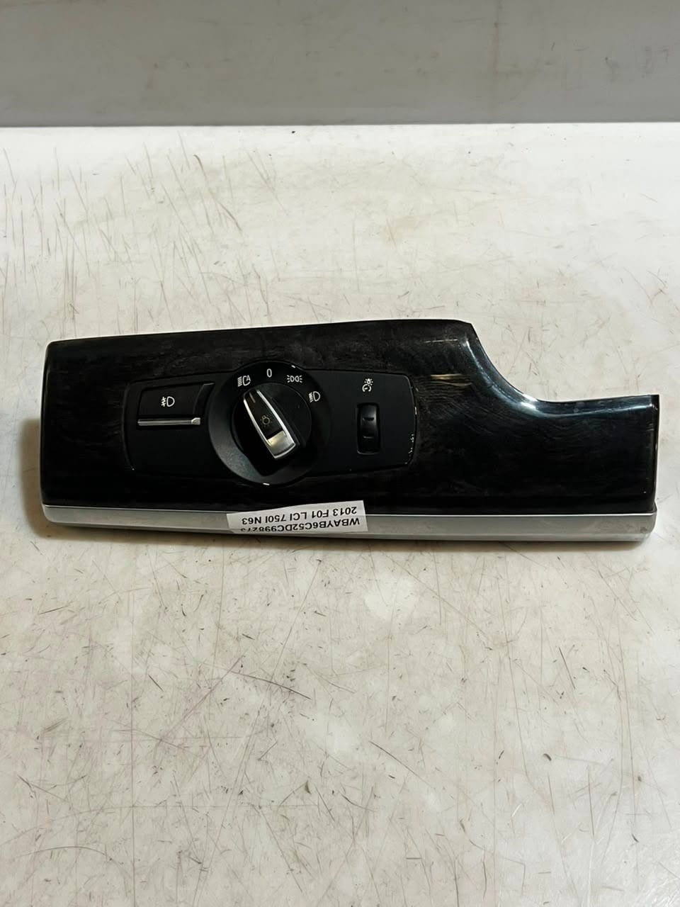 2011-2017 BMW X3, X5 E70, 5 Series F10 F11, 6' F06 Headlight Switch 9192745 OEM