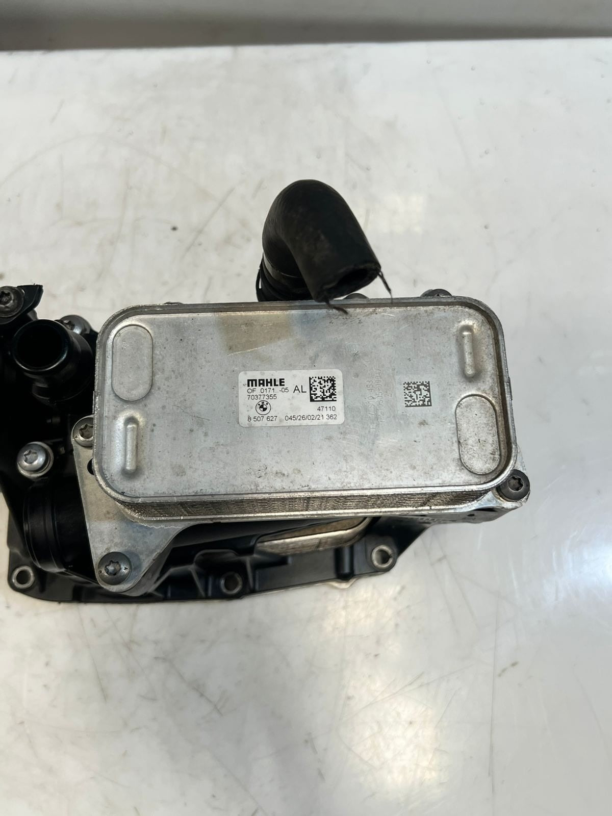 2014-2018 BMW 5 Series F10 F11 328d xDrive Engine Oil Cooler 8507627 OEM