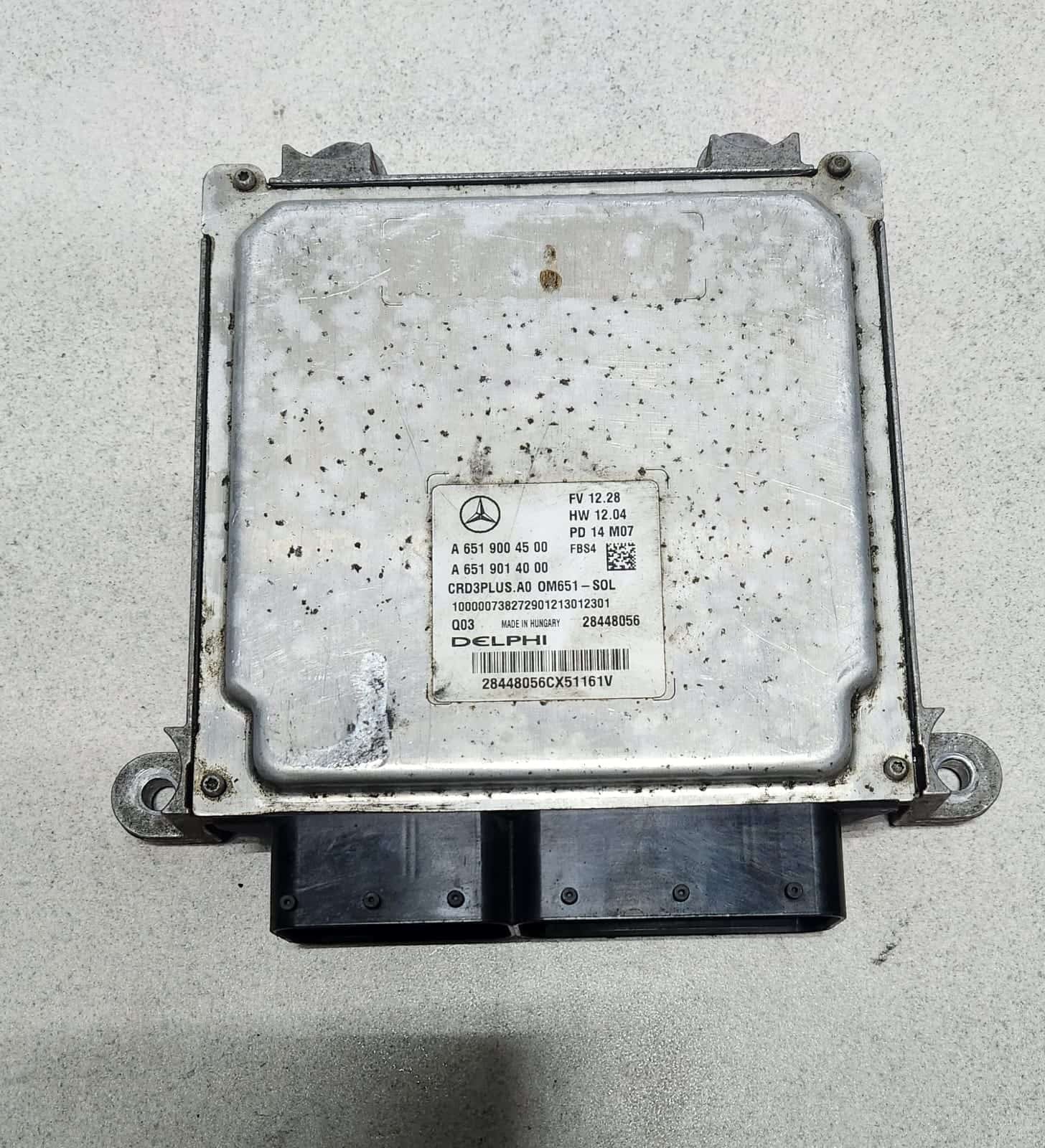2014 Mercedes-Benz C250 Engine Control Unit A6519004500 W205 C220 BlueTEC ECU