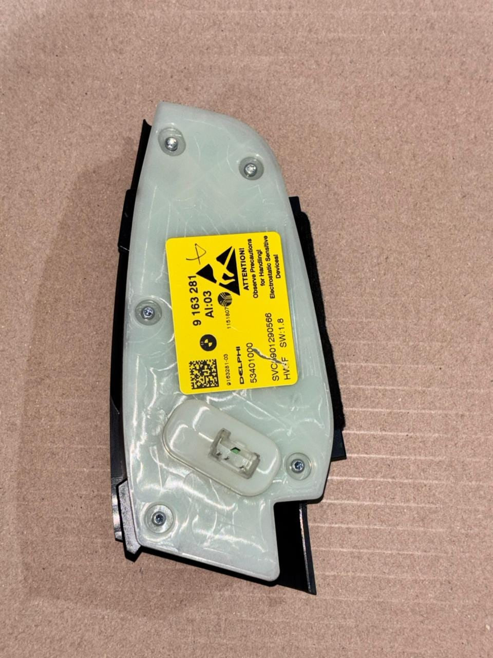 2008 BMW 750i Seat Adjustment Switch Rear Right 9163281 F01 F02 7 Series