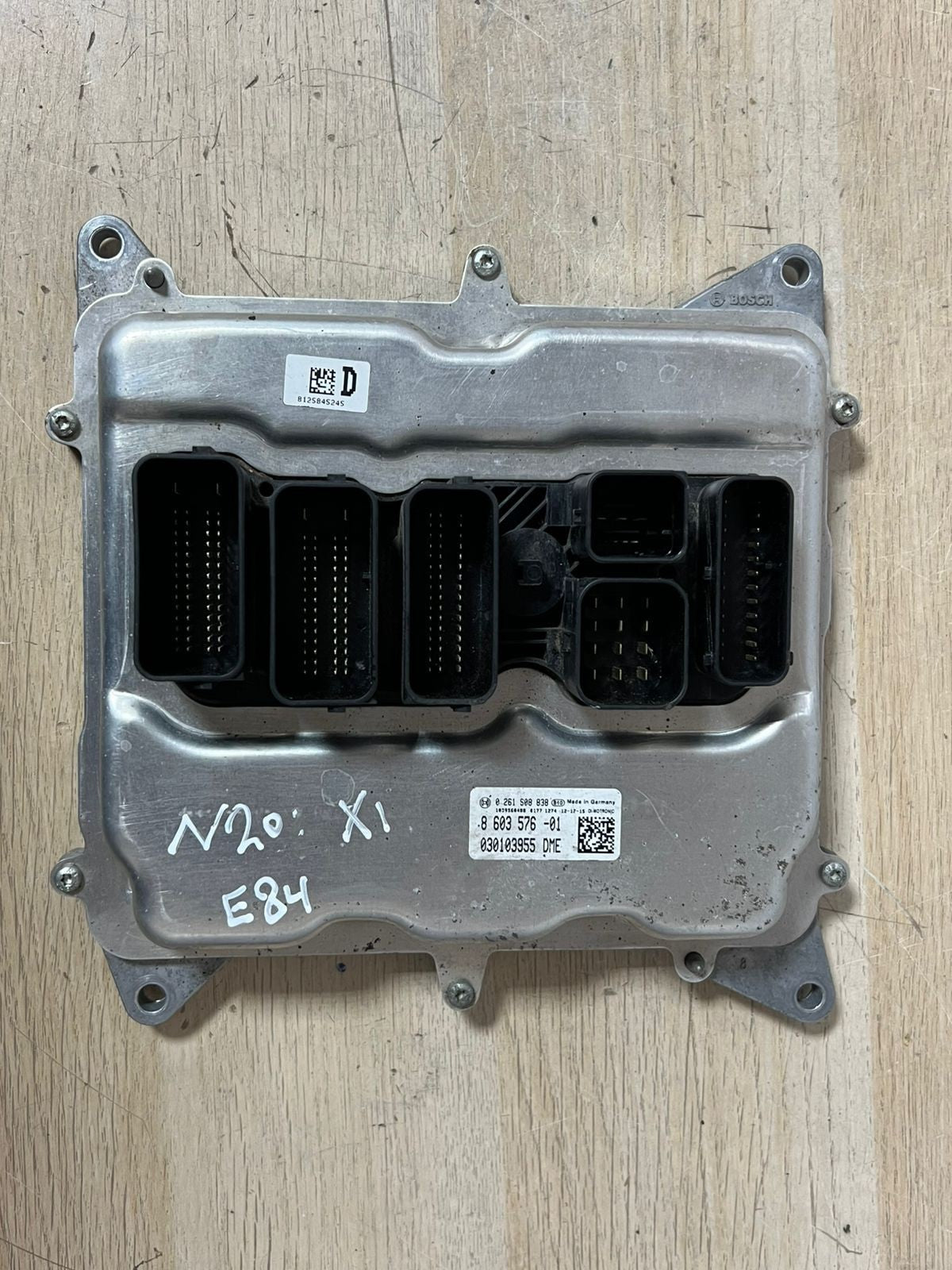 2012 BMW X1 E84 N20 Engine Control Unit ECU set +  cas3 + 2keys - 8603576