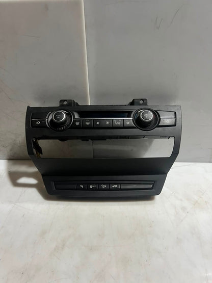 2007-2014 BMW X5 E70 and X6 E71 E72 A/C Climate Control Panel 9279653 OEM
