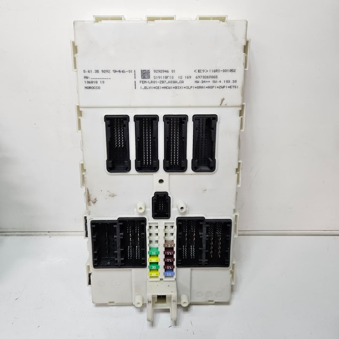 7649279-2013 BMW 5 Ser F10 F11 B38 Active Hybrid ECM Engine Control Unit DME Set